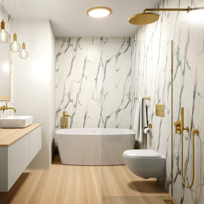 Wetwall Calacatta